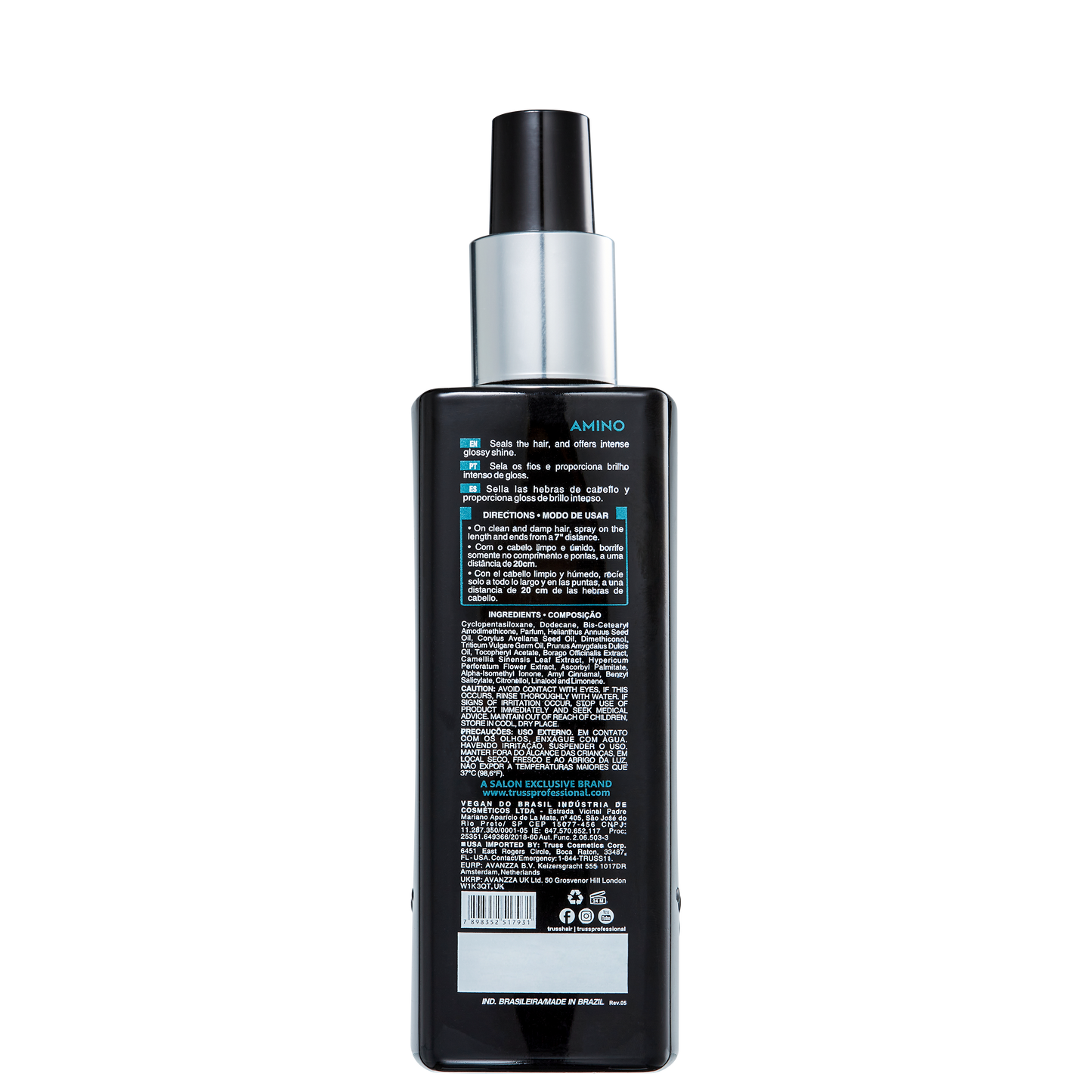 Amino Truss – Reconstrução Profunda e Força para os Cabelos
