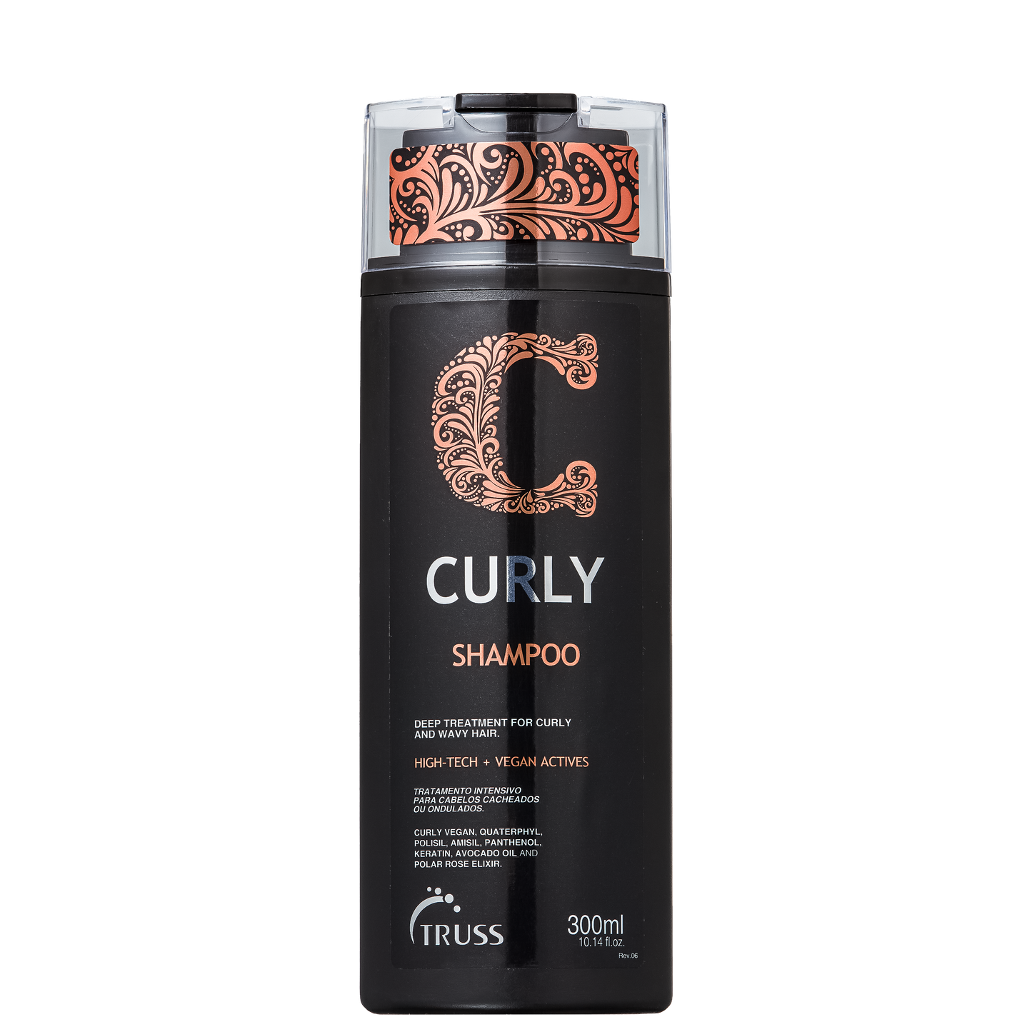 Shampoo Truss Curly – Limpeza Suave e Definição dos Caracóis