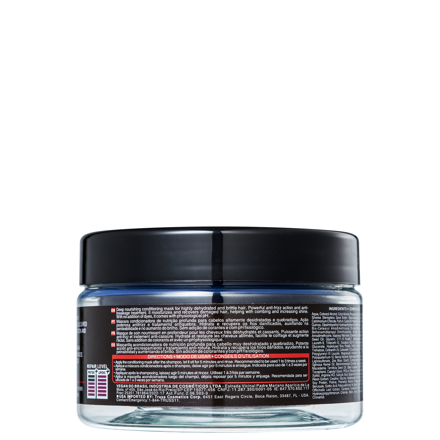 Máscara Truss Deluxe Prime Plus+ – Tratamento Intensivo de Rejuvenescimento Capilar