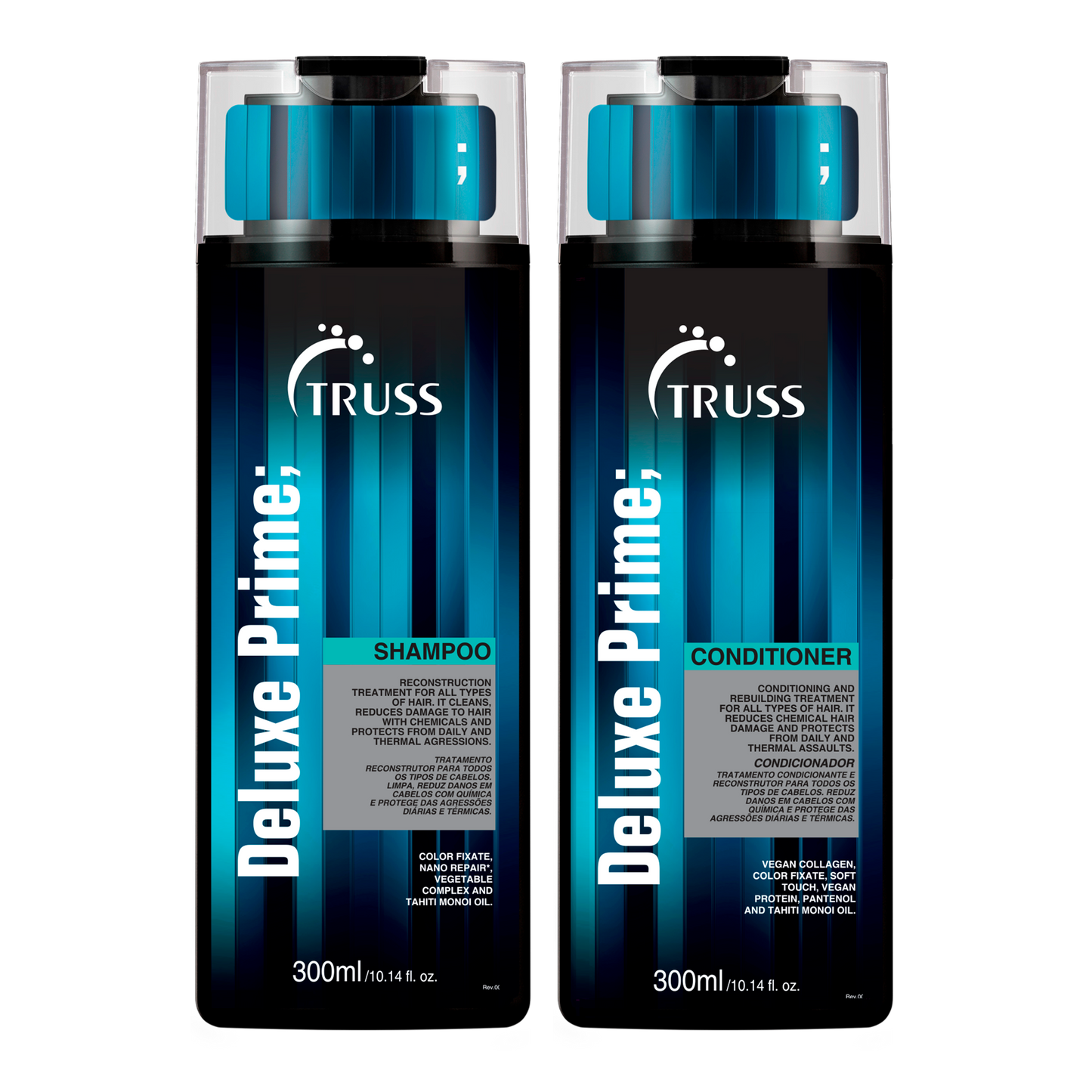 Shampoo Truss Deluxe Prime – Limpeza Suave e Hidratação Rejuvenescedora