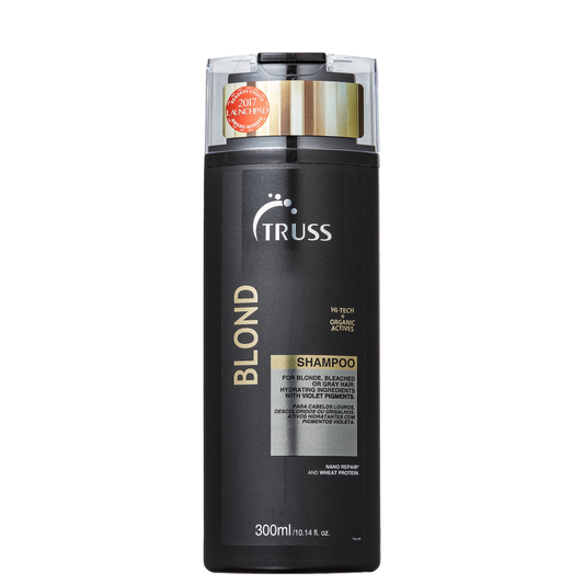 Shampoo Truss Blond – Limpeza e Matização para Loiros Perfeitos