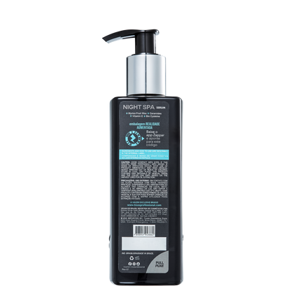 Night Spa Serum Truss – Hidratação e Regeneração Durante a Noite